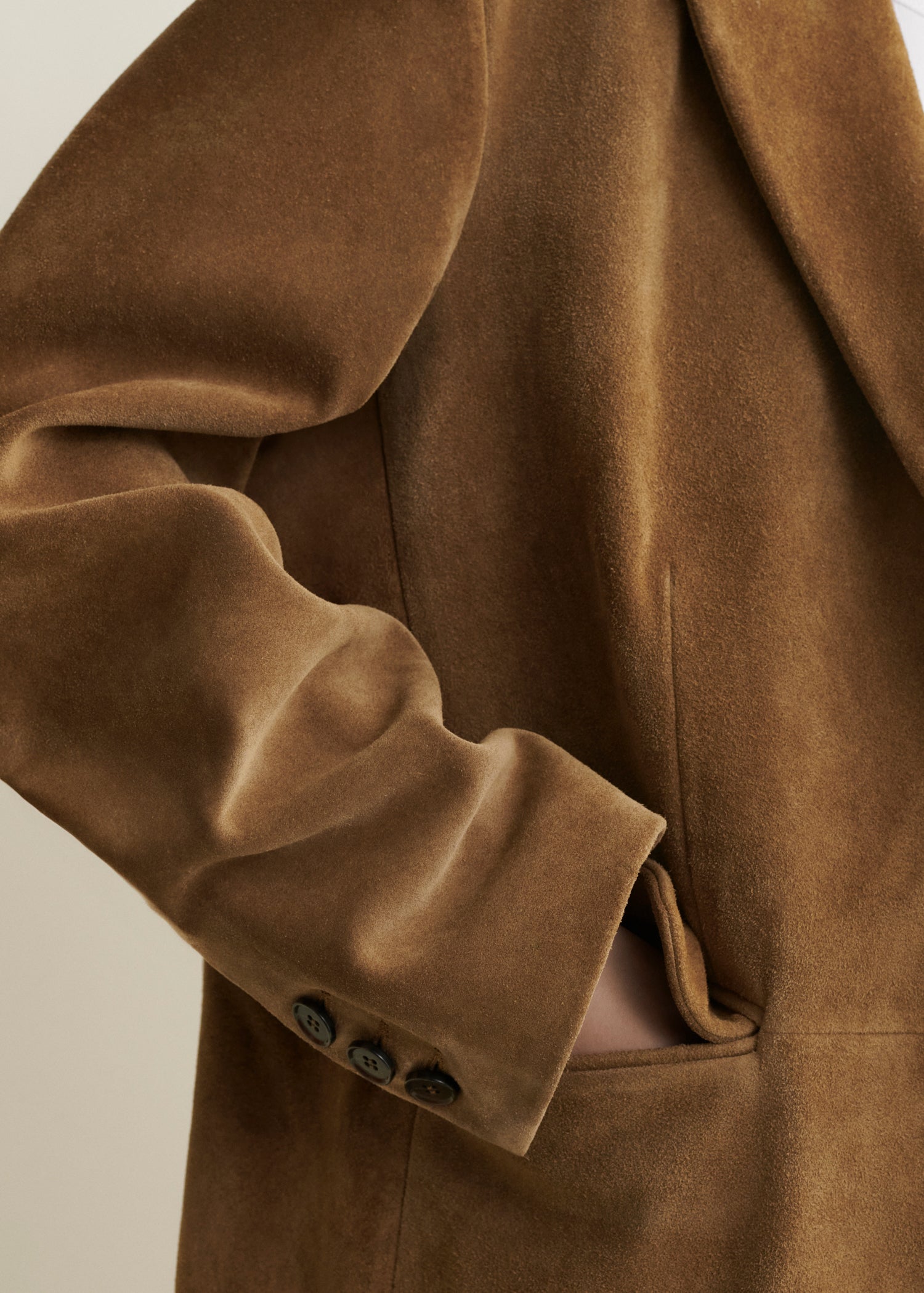 BENNY | Gritty Suede Oversized Blazer