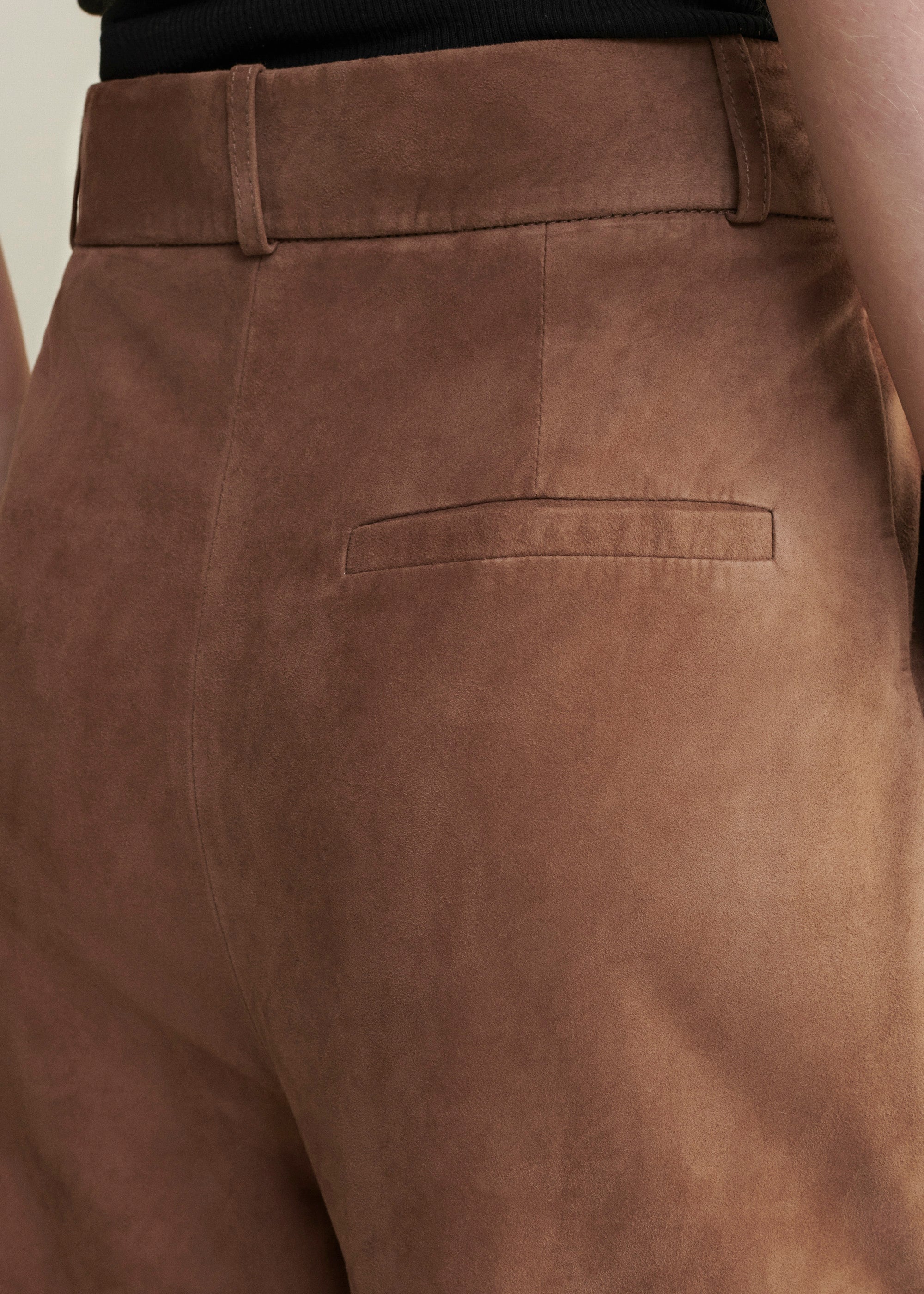 CHER | Suede Trousers