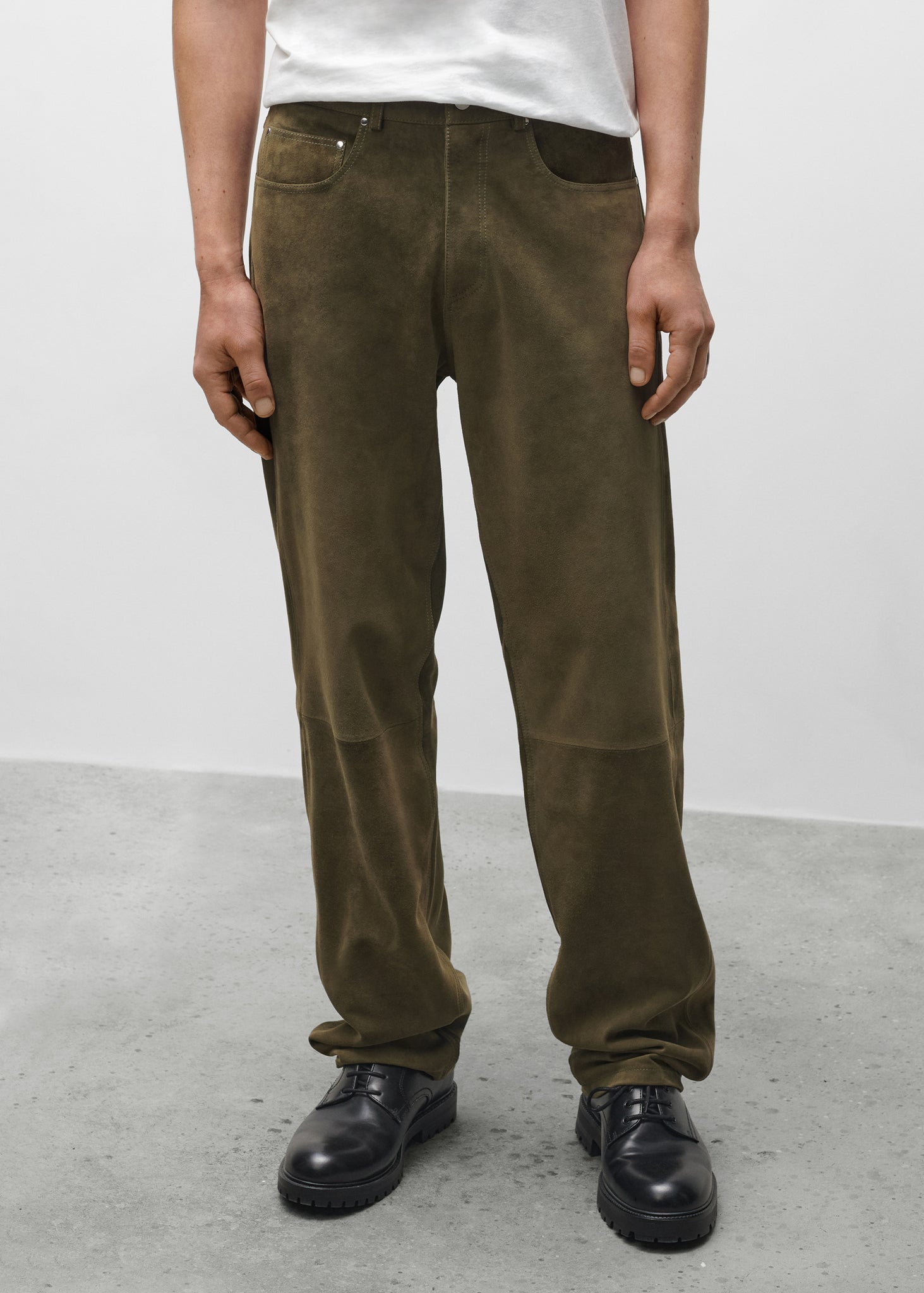 MOSS | Suede Trousers