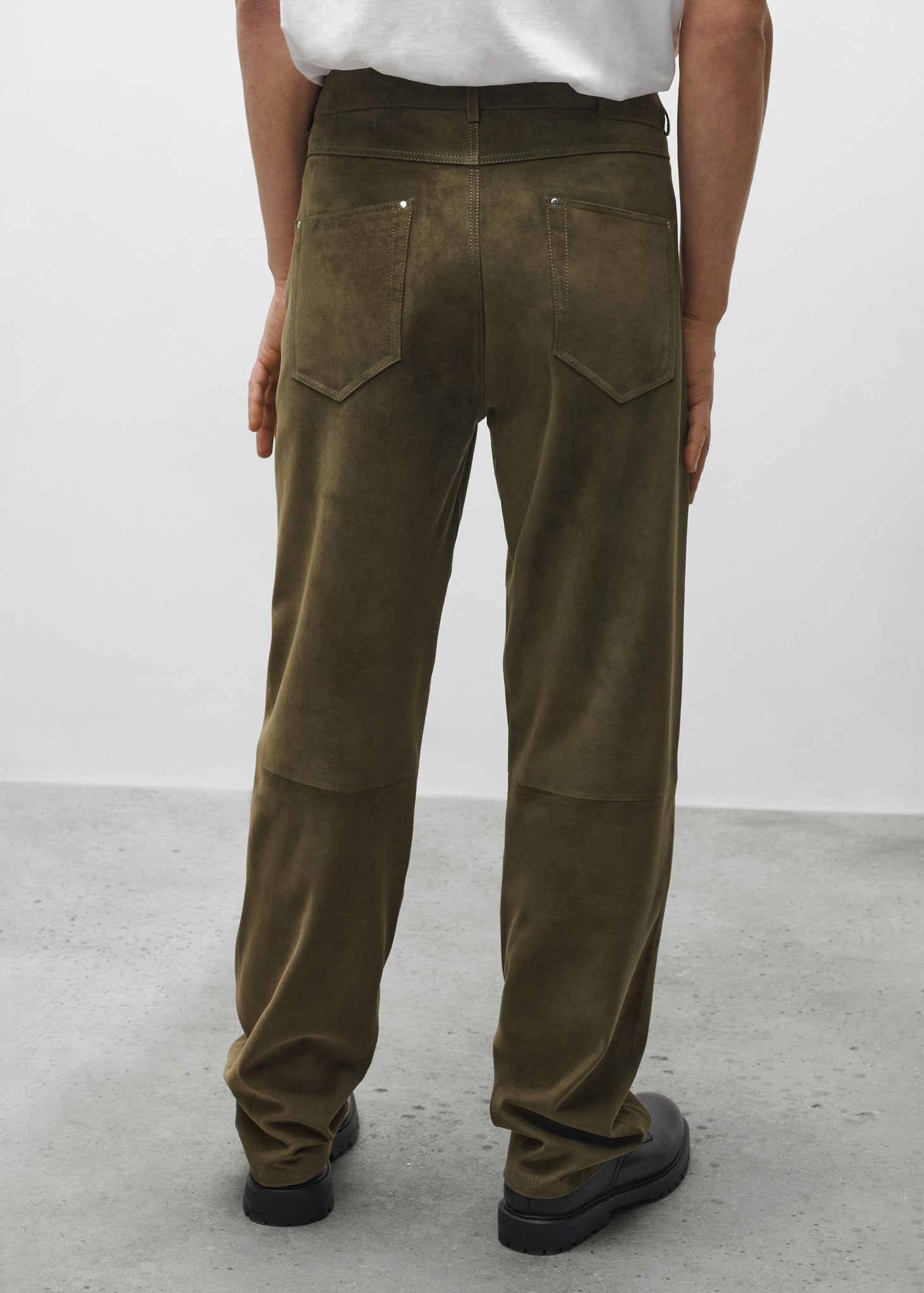MOSS | Suede Trousers