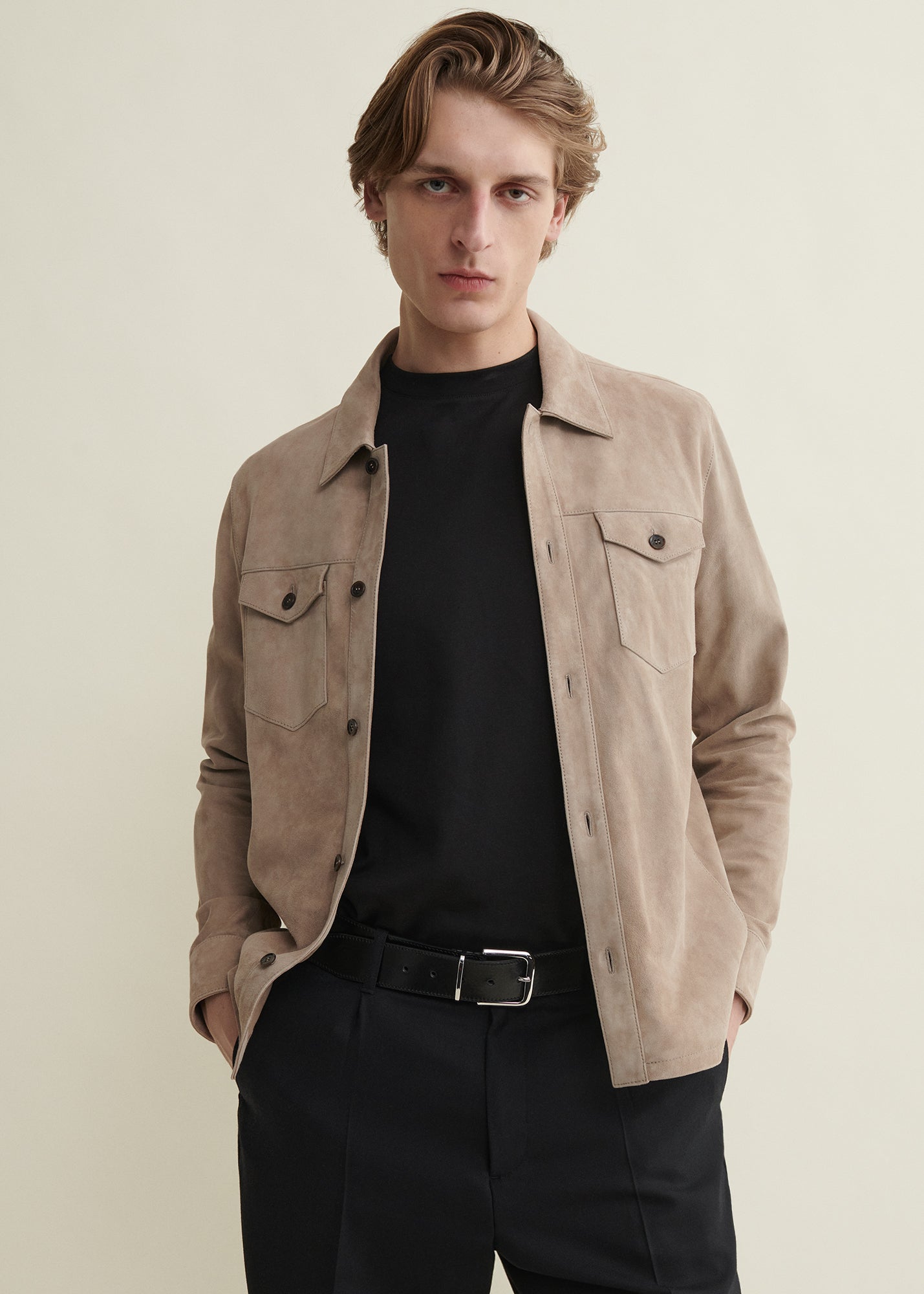 DEX | Suede Western Shirt