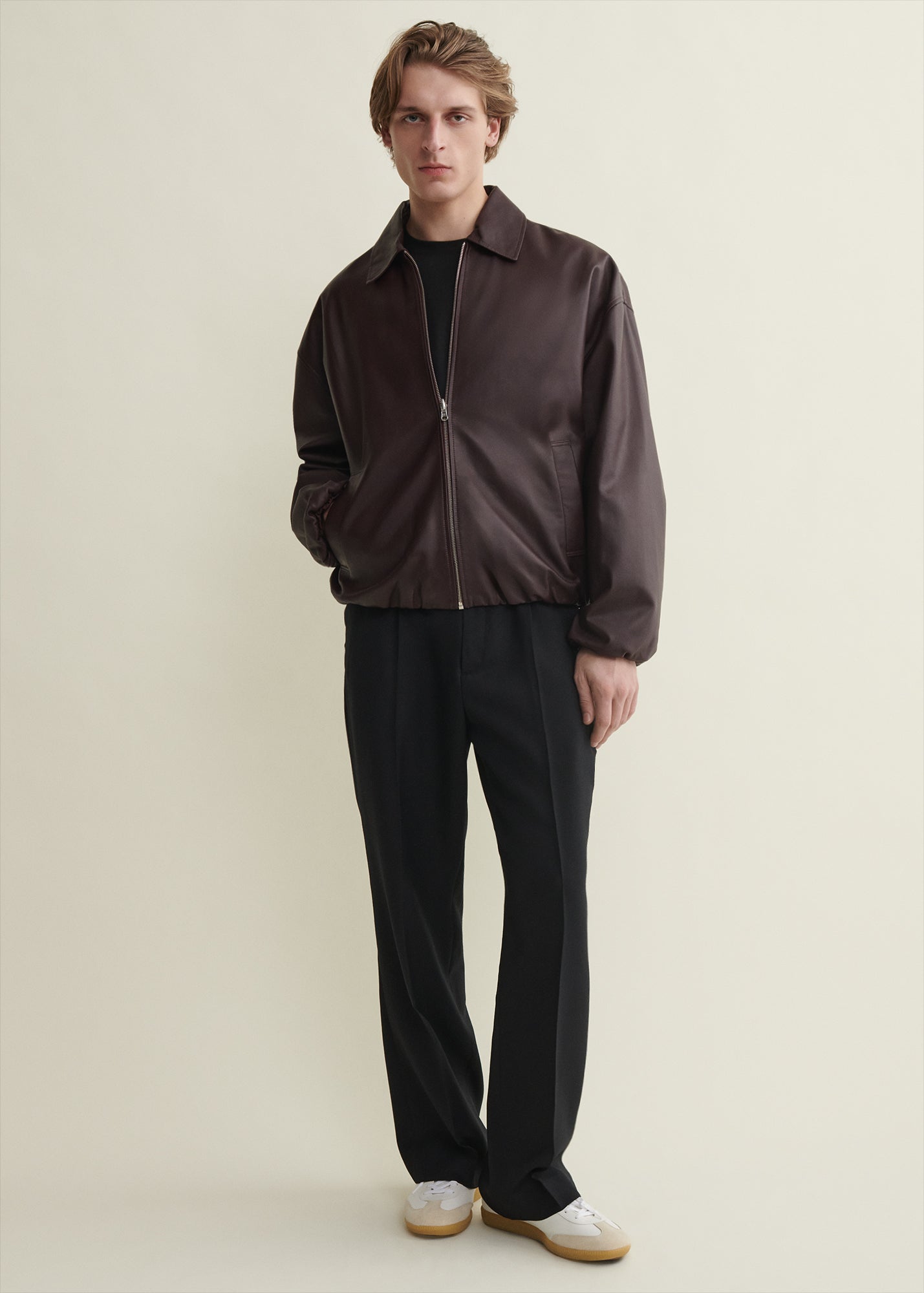 BACKETT | Reversible Leather Jacket