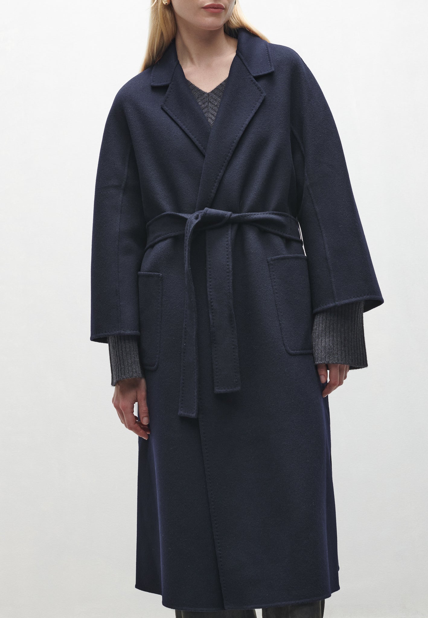 SEGURET | Long wool coat