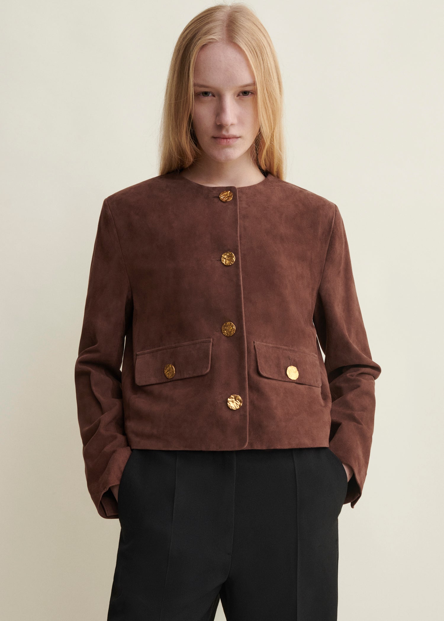 LORENNE | Suede Jacket