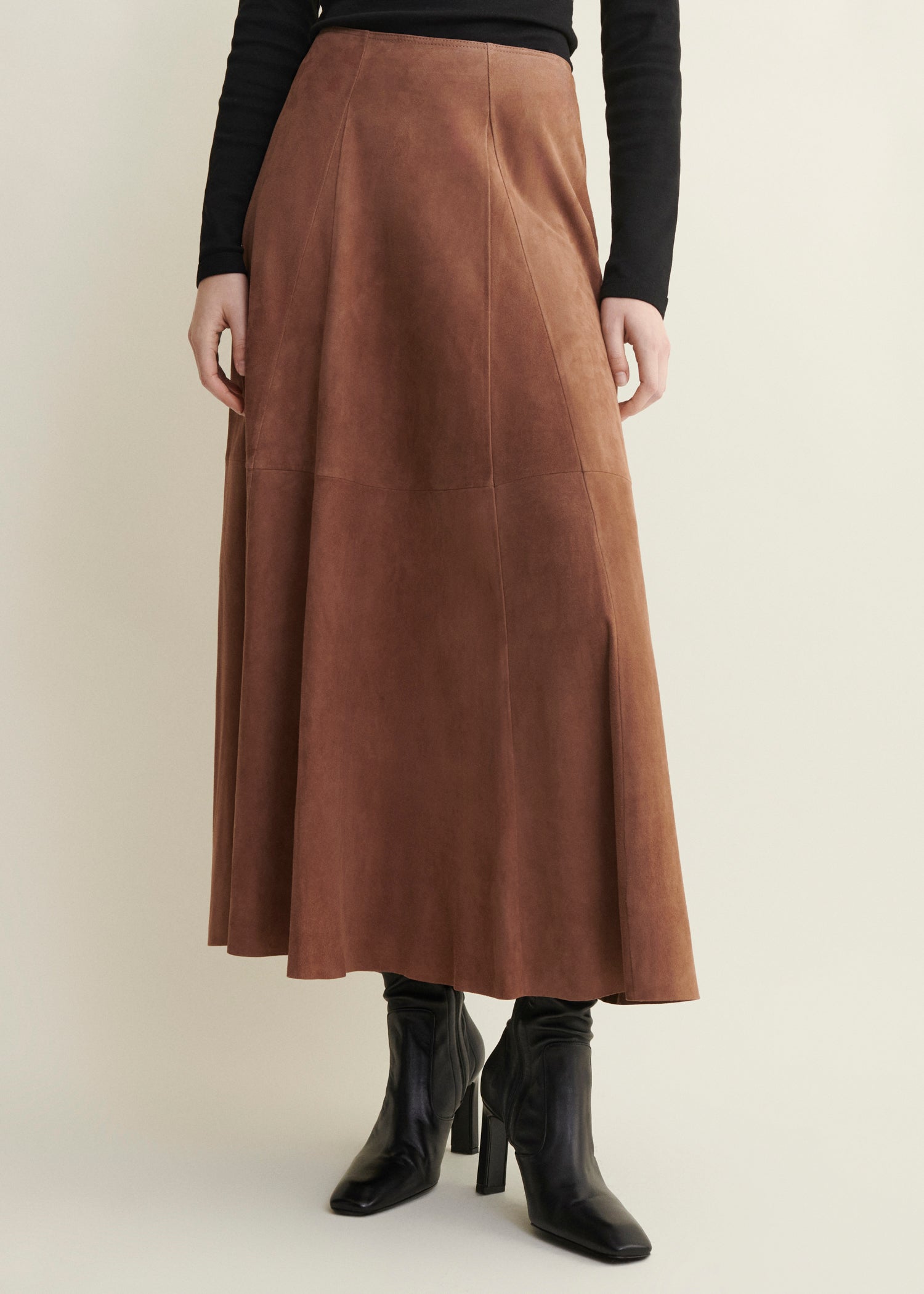 ELENI | Suede Skirt