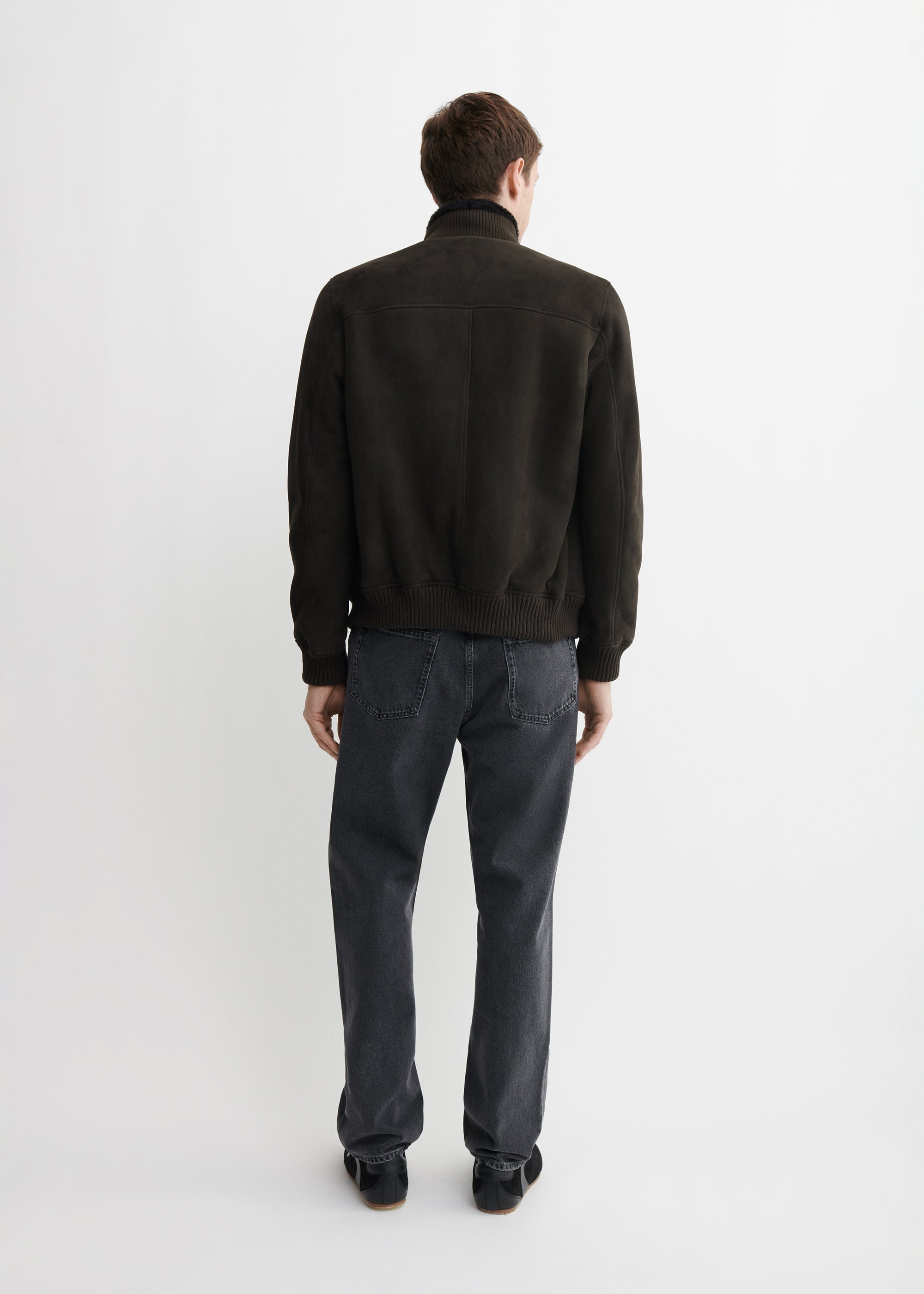 AREK | Shearling Suede Jacket