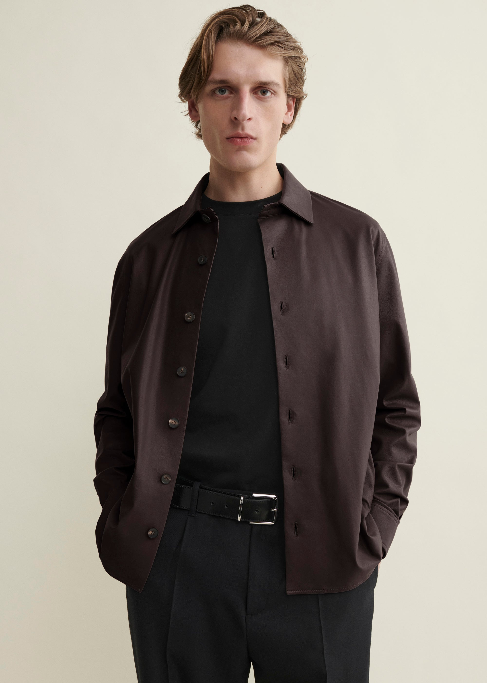 LUSH | Leather Shirt