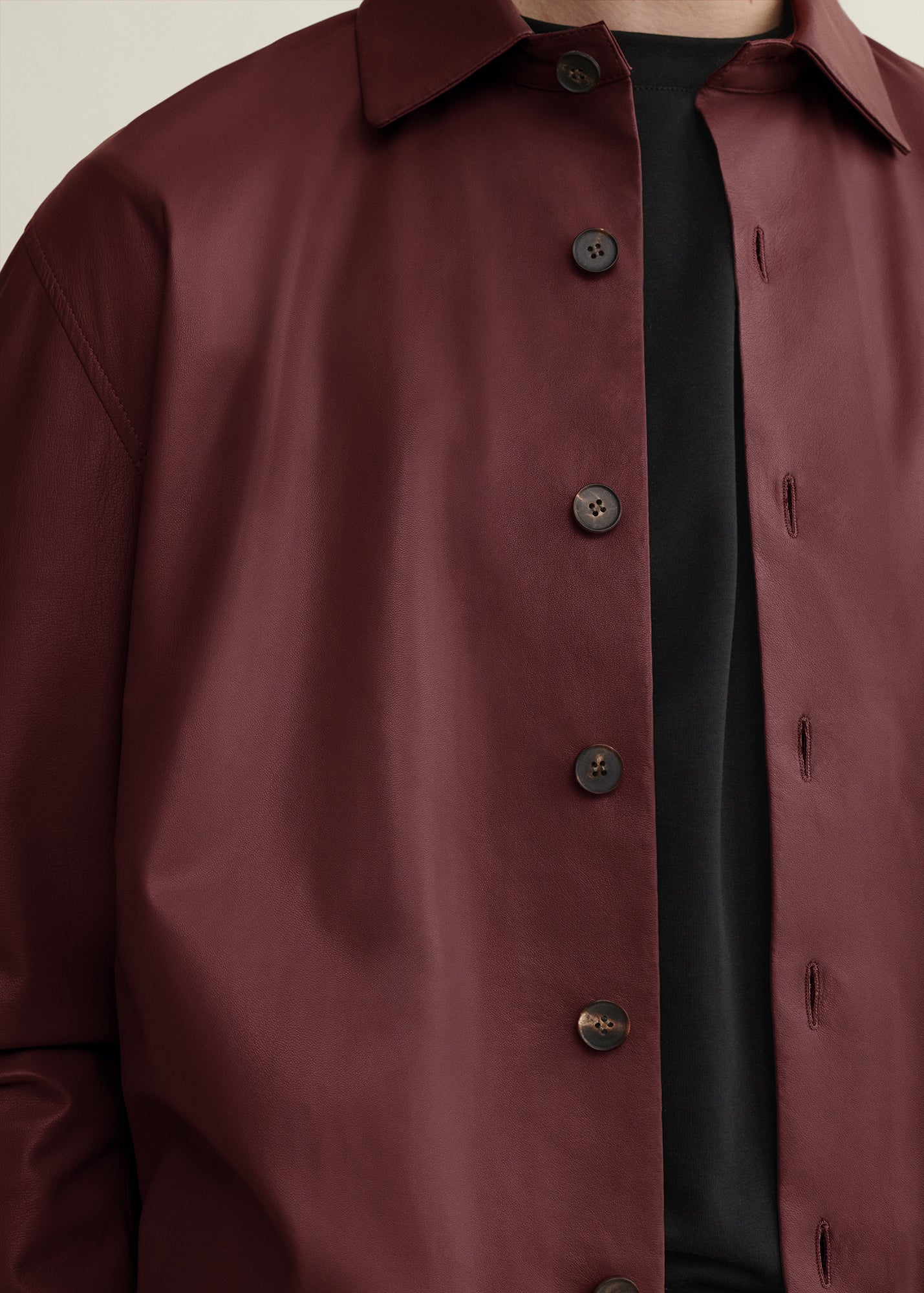 LUSH | Leather Shirt