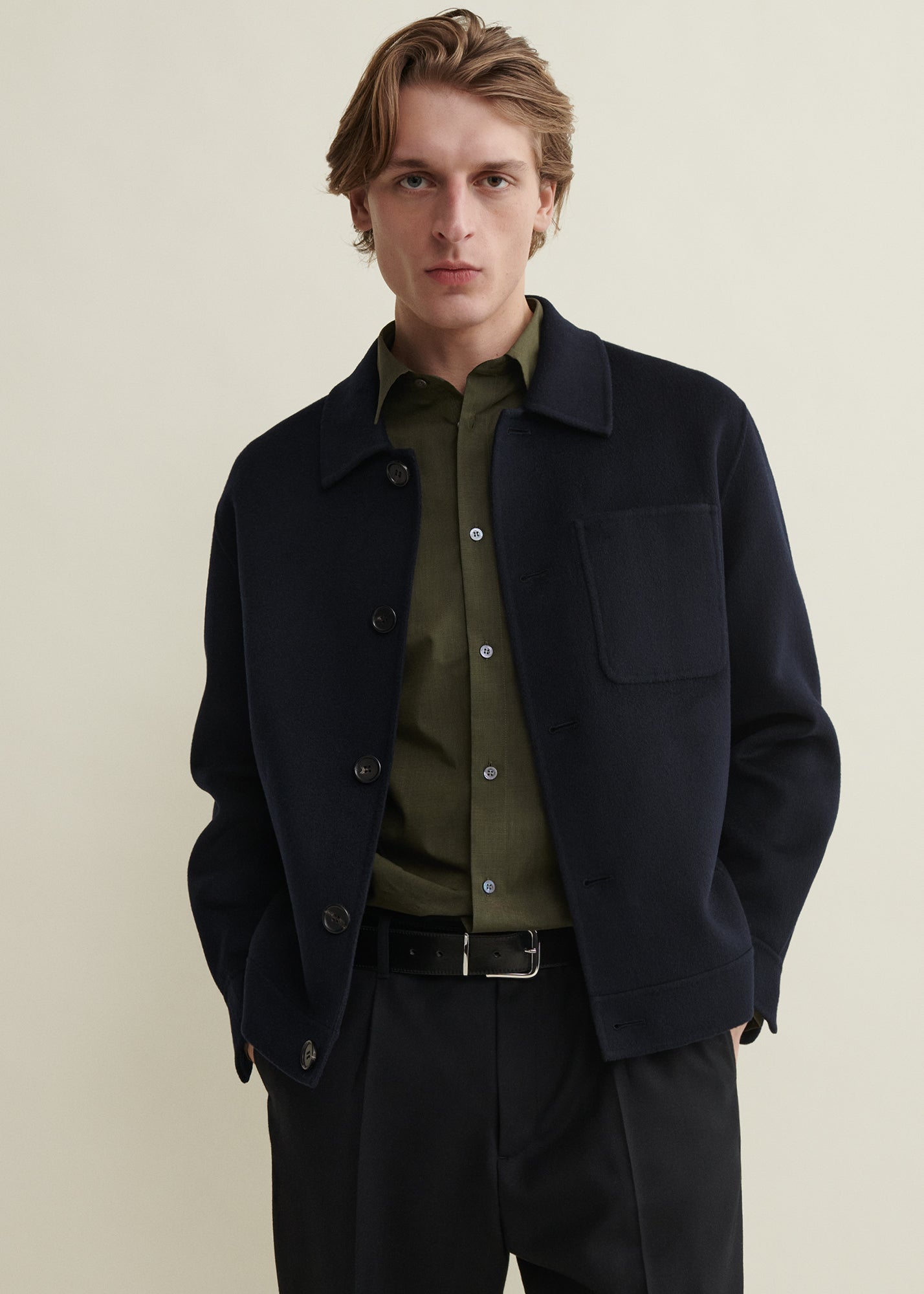 JUR | Straight Wool Jacket