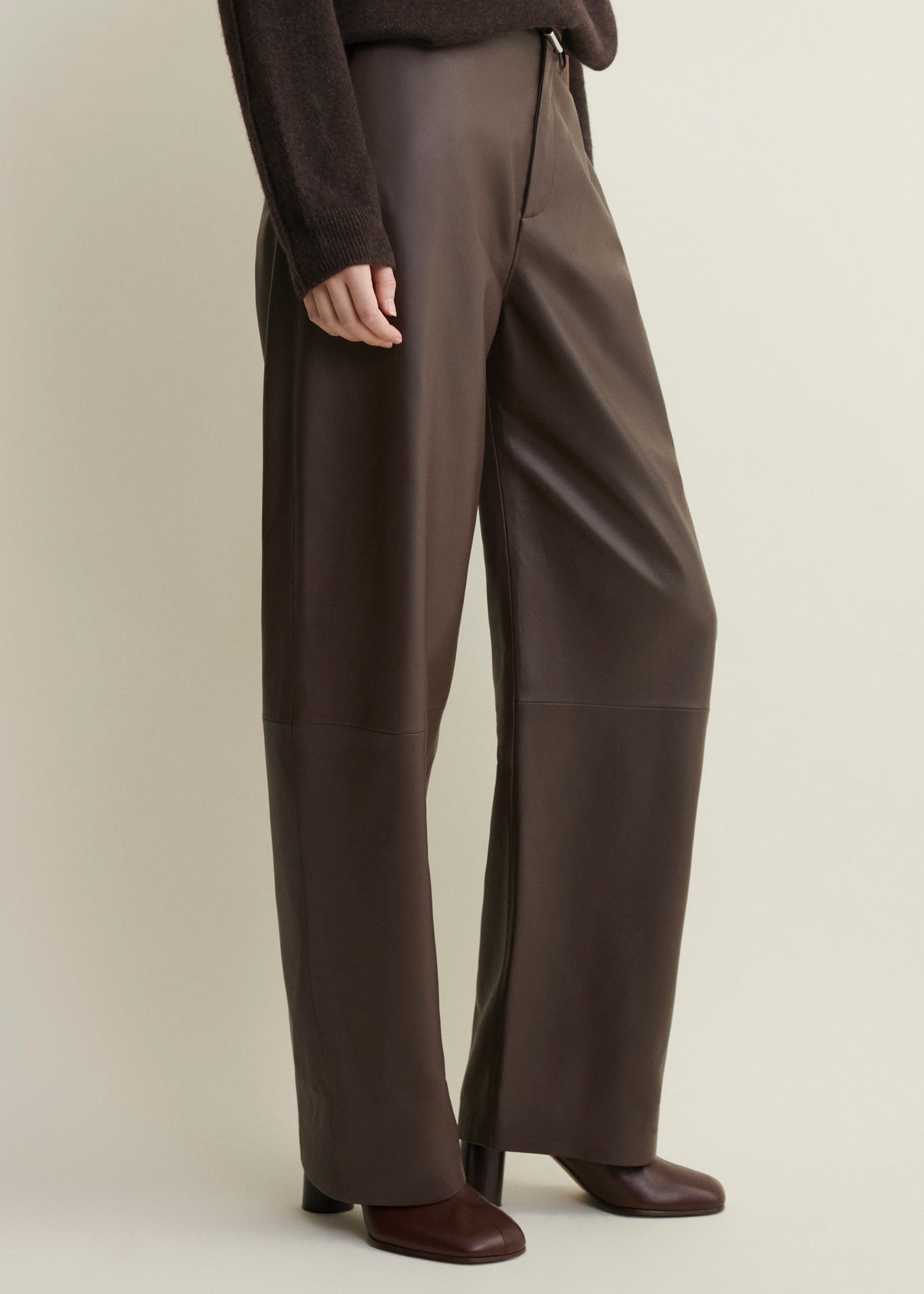 CHARLOTTE | Leather Trousers