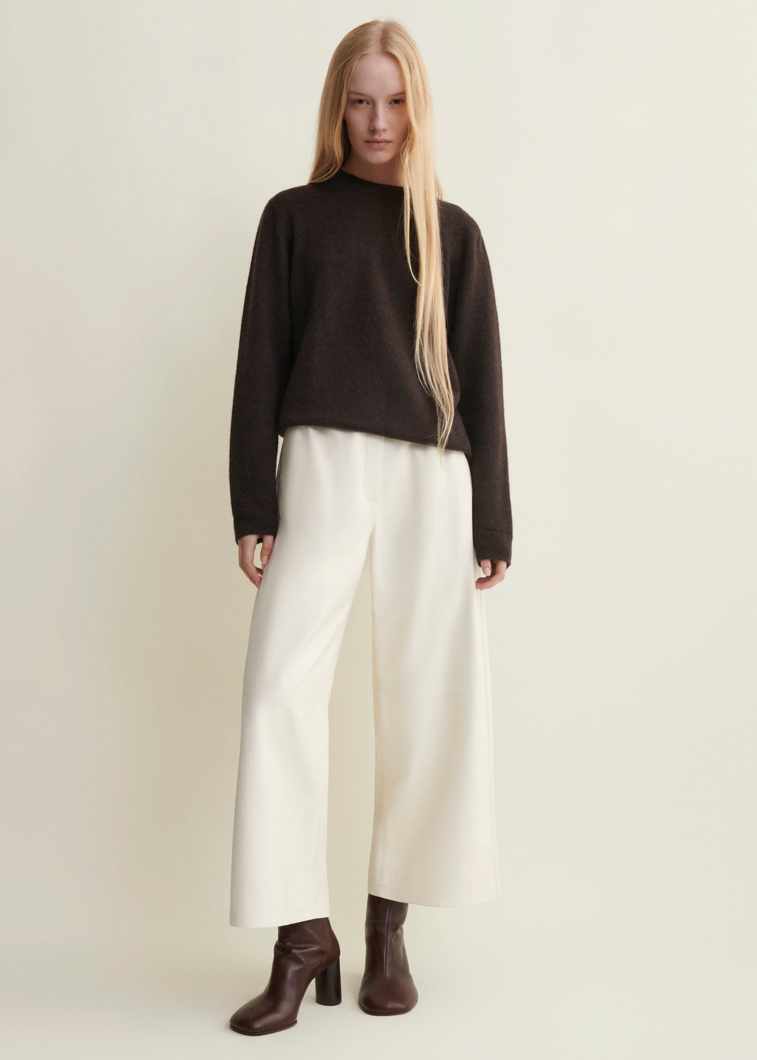 ELIZABETH | Leather Culotte