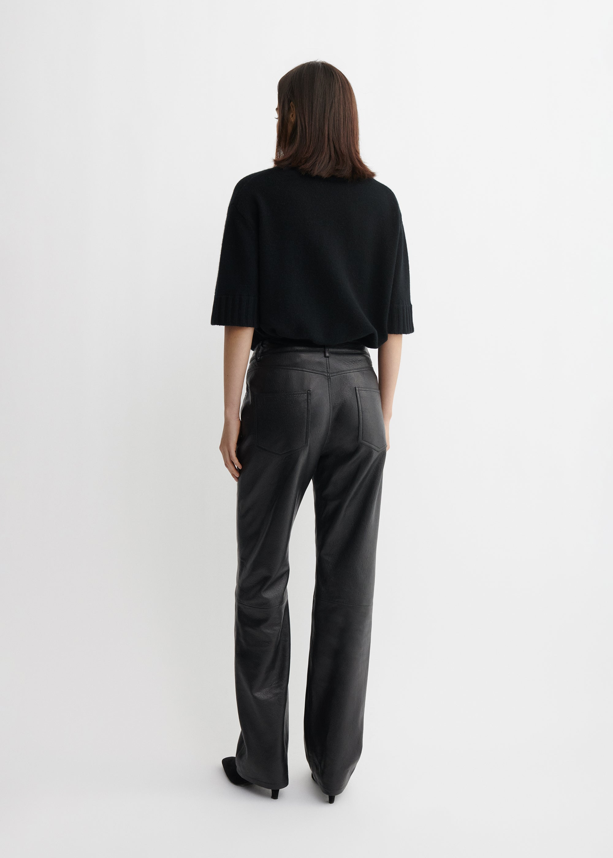 MICHELA | Leather Trousers