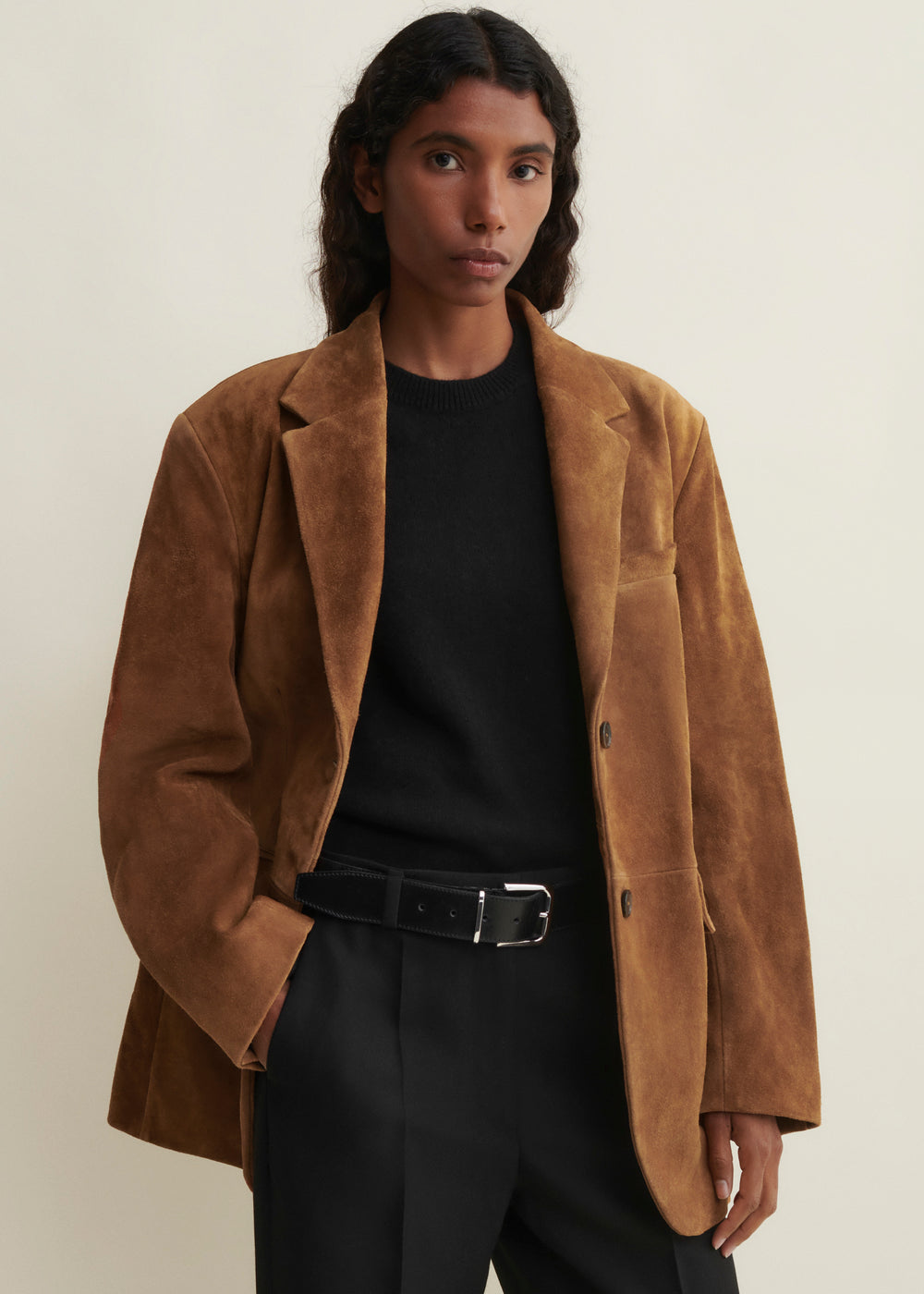 Benny Gritty Suede Jacket in Whiskey