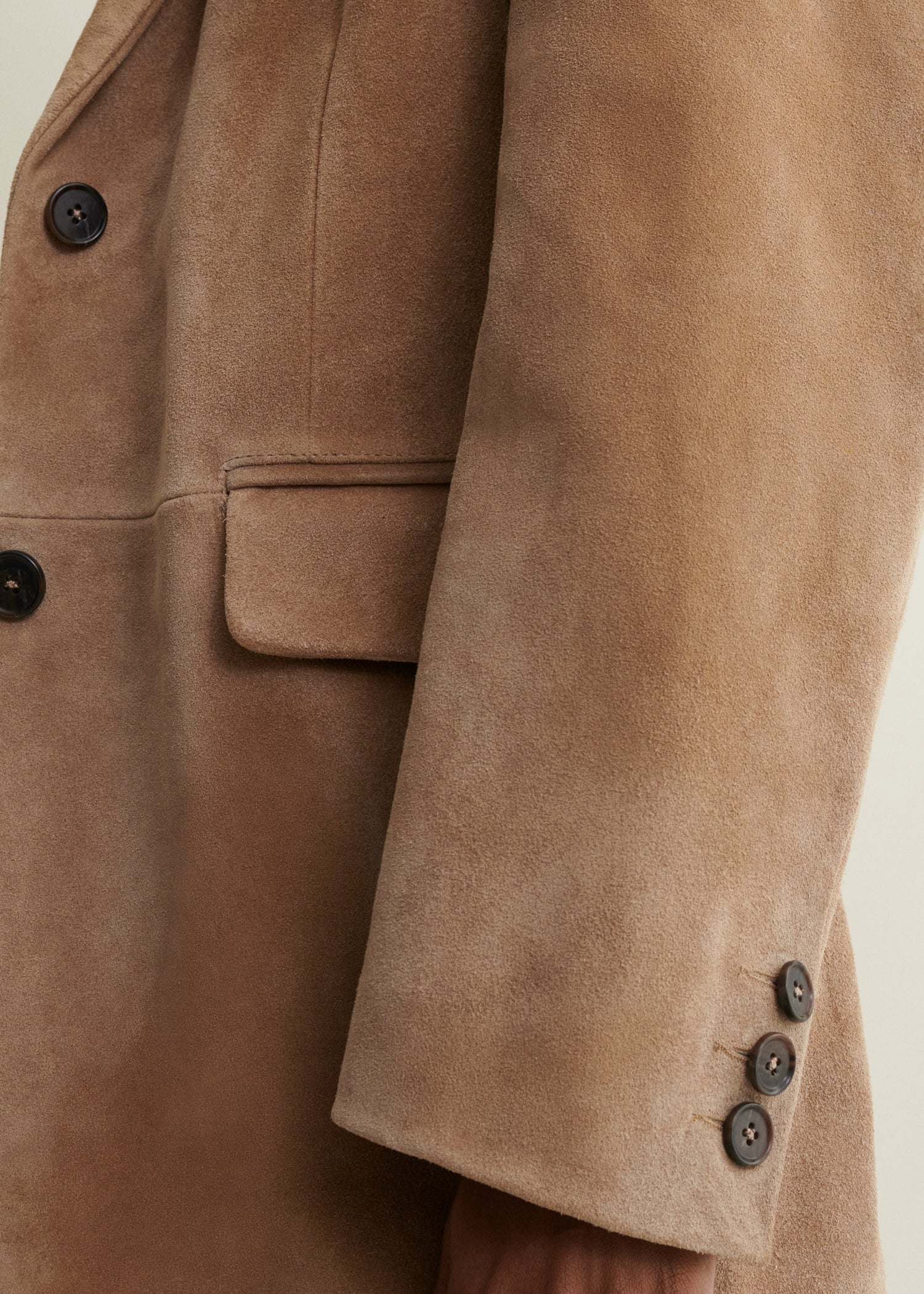 BENNY | Gritty Suede Oversized Blazer