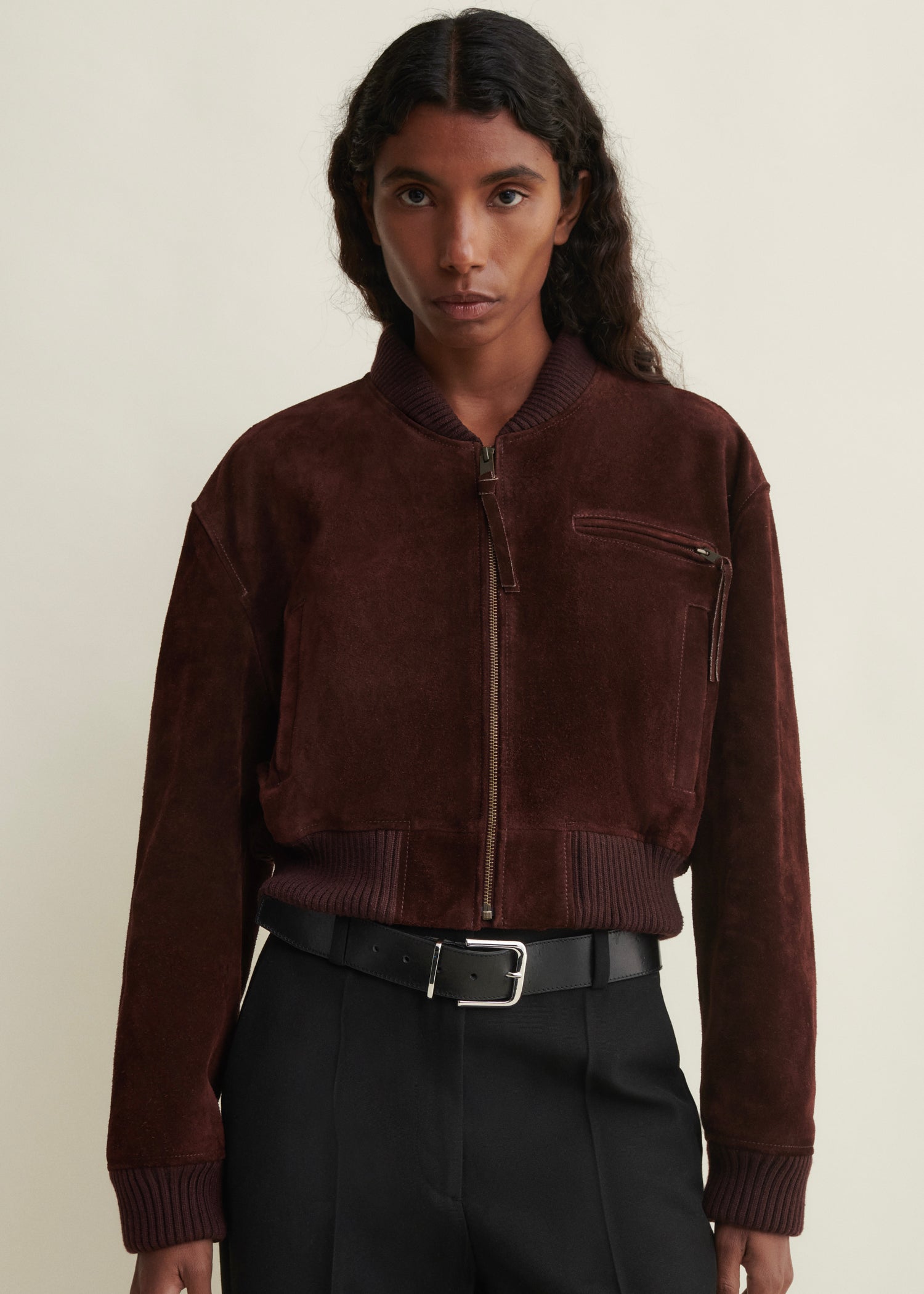 ELETTRA | Gritty Suede Jacket