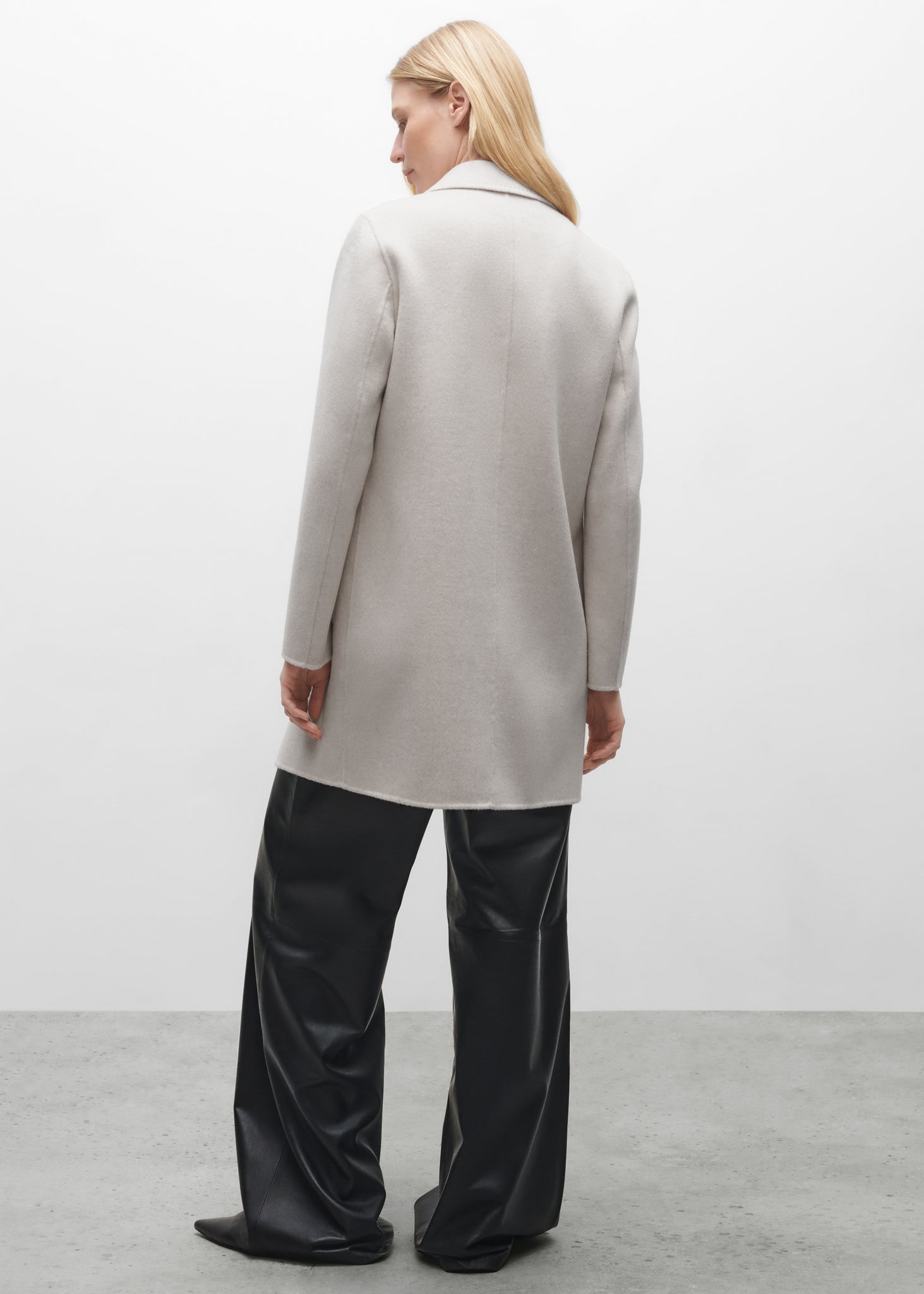 LUCERAM | Single-breasted wool coat
