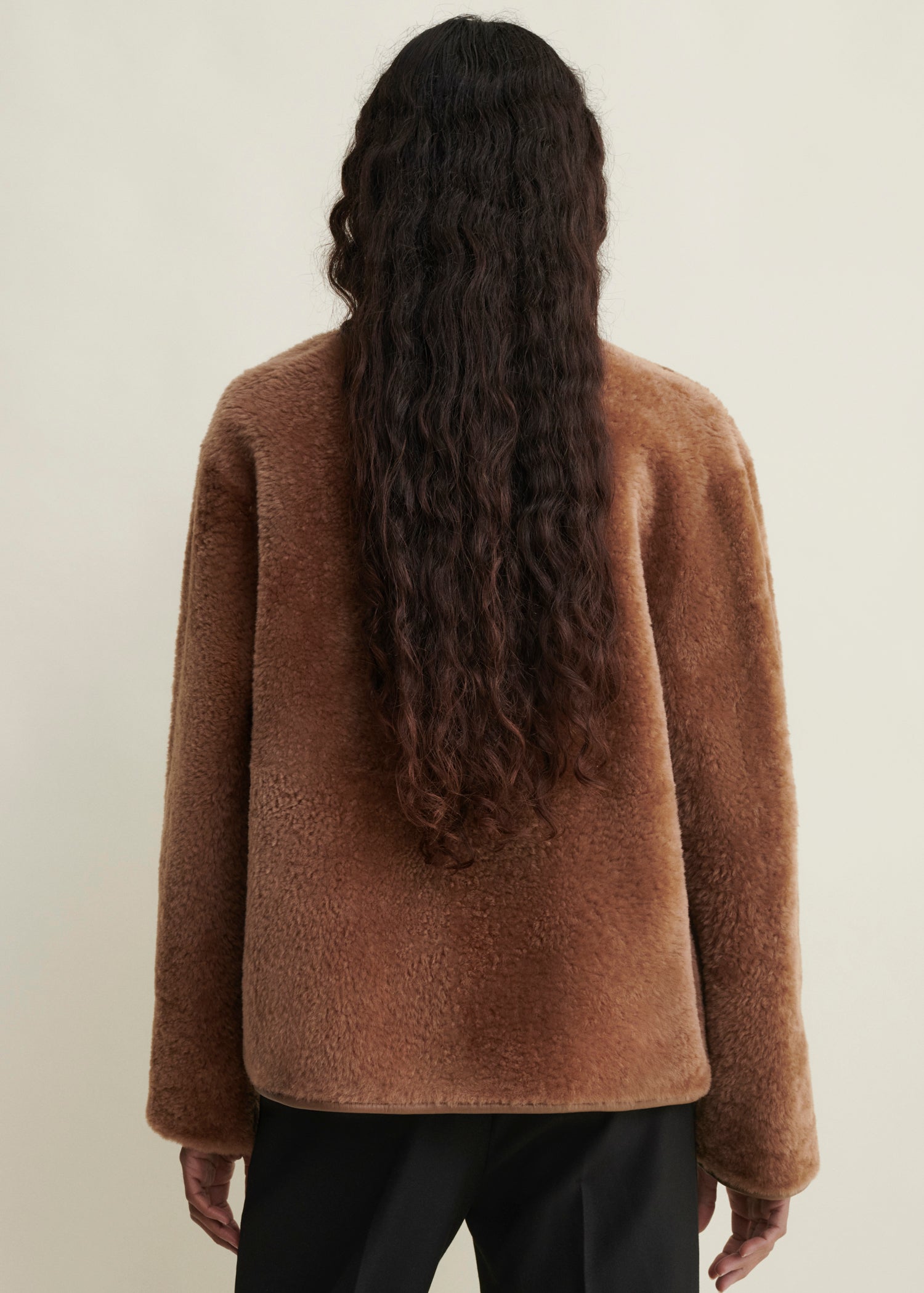 LUCINE | Wendbare Lammfelljacke