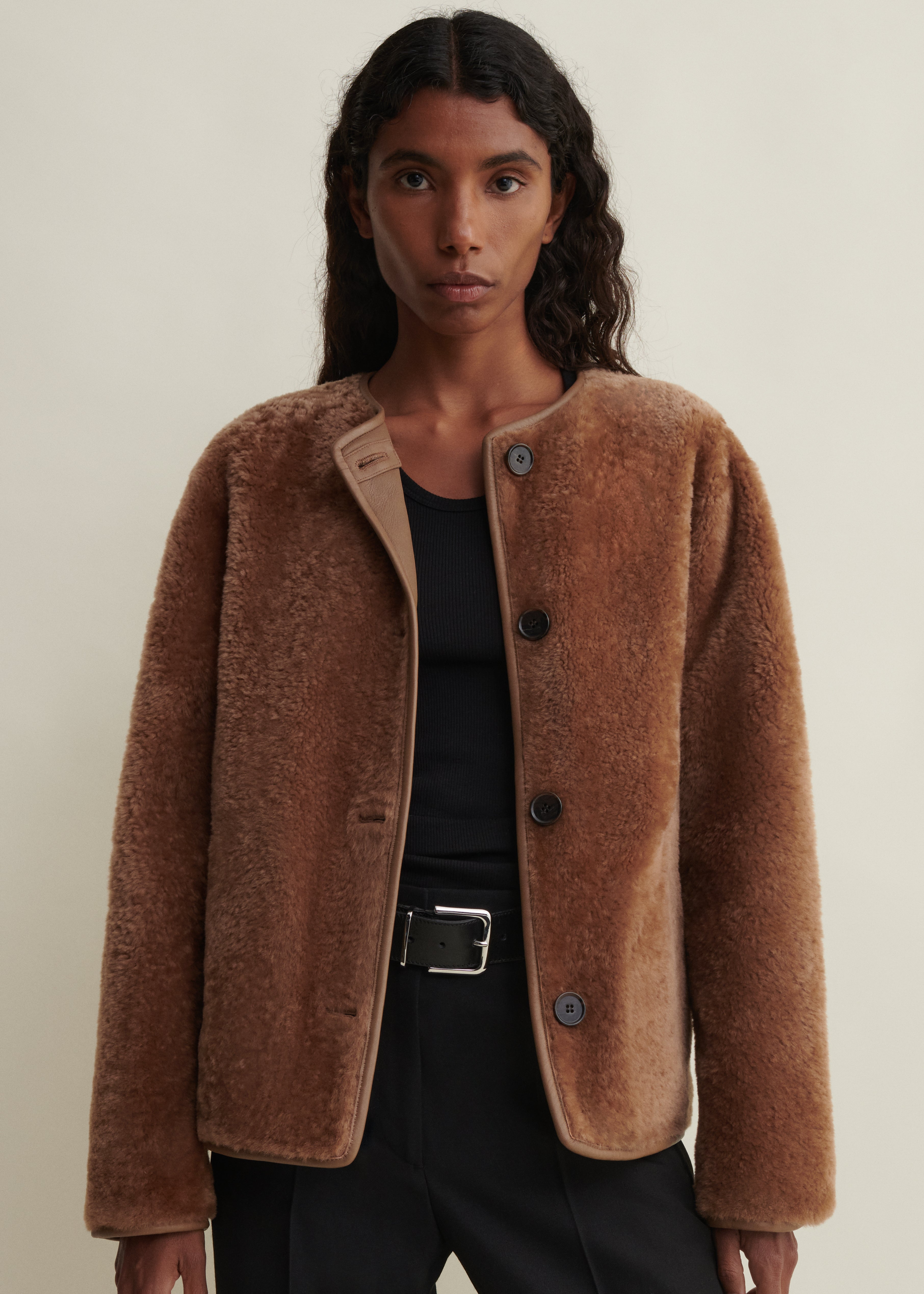 LUCINE | Reversible Shearling Jacket