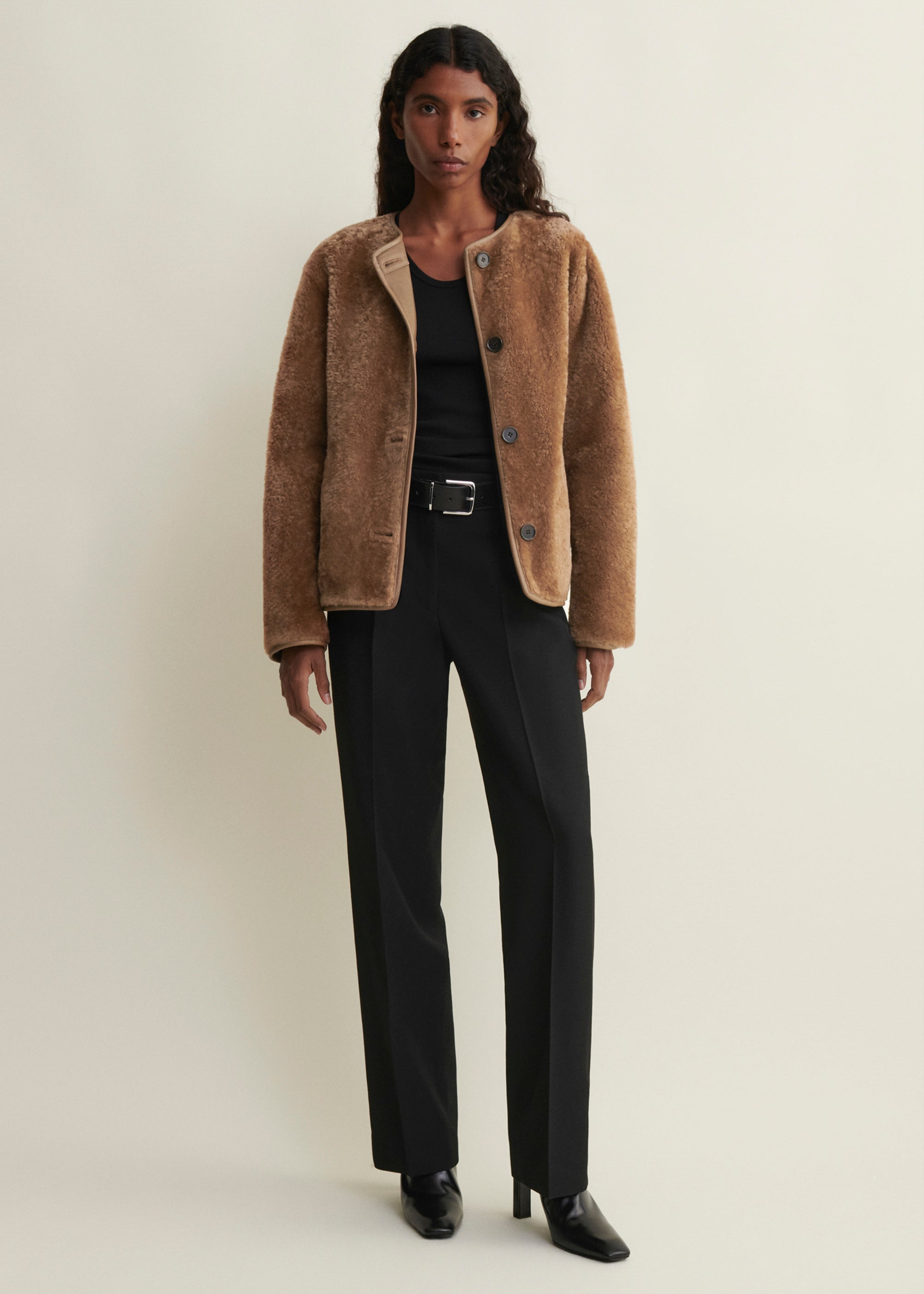 LUCINE | Reversible Shearling Jacket