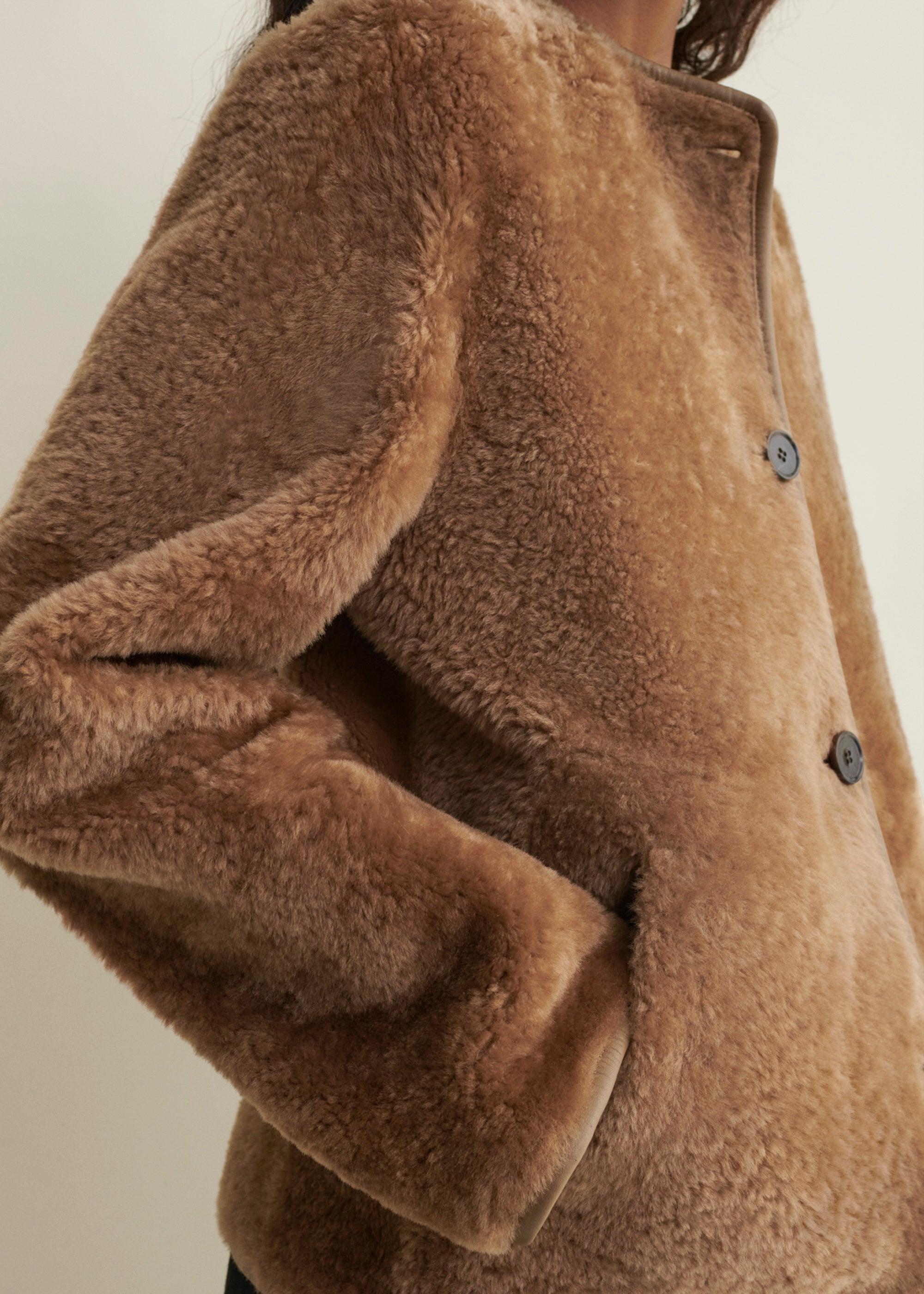 LUCINE | Reversible Shearling Jacket