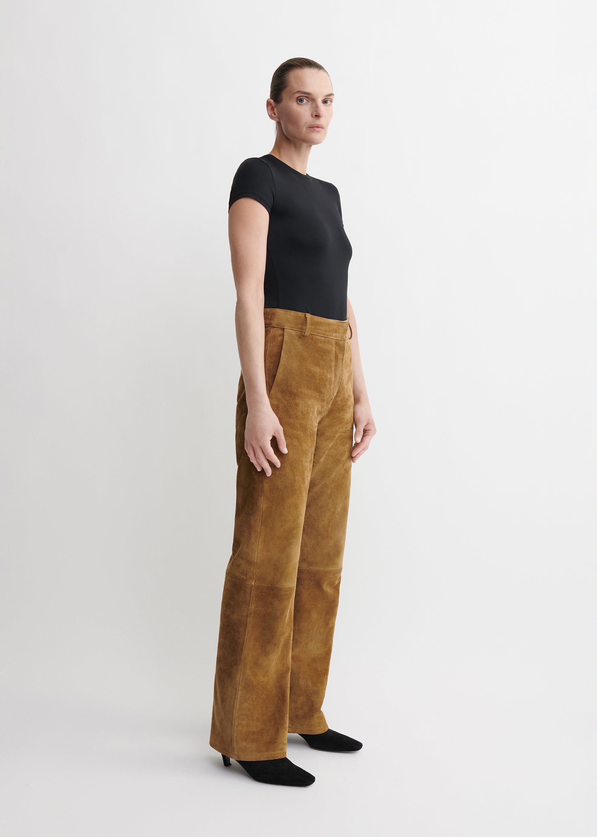 SOLE | Gritty  Suede Trousers