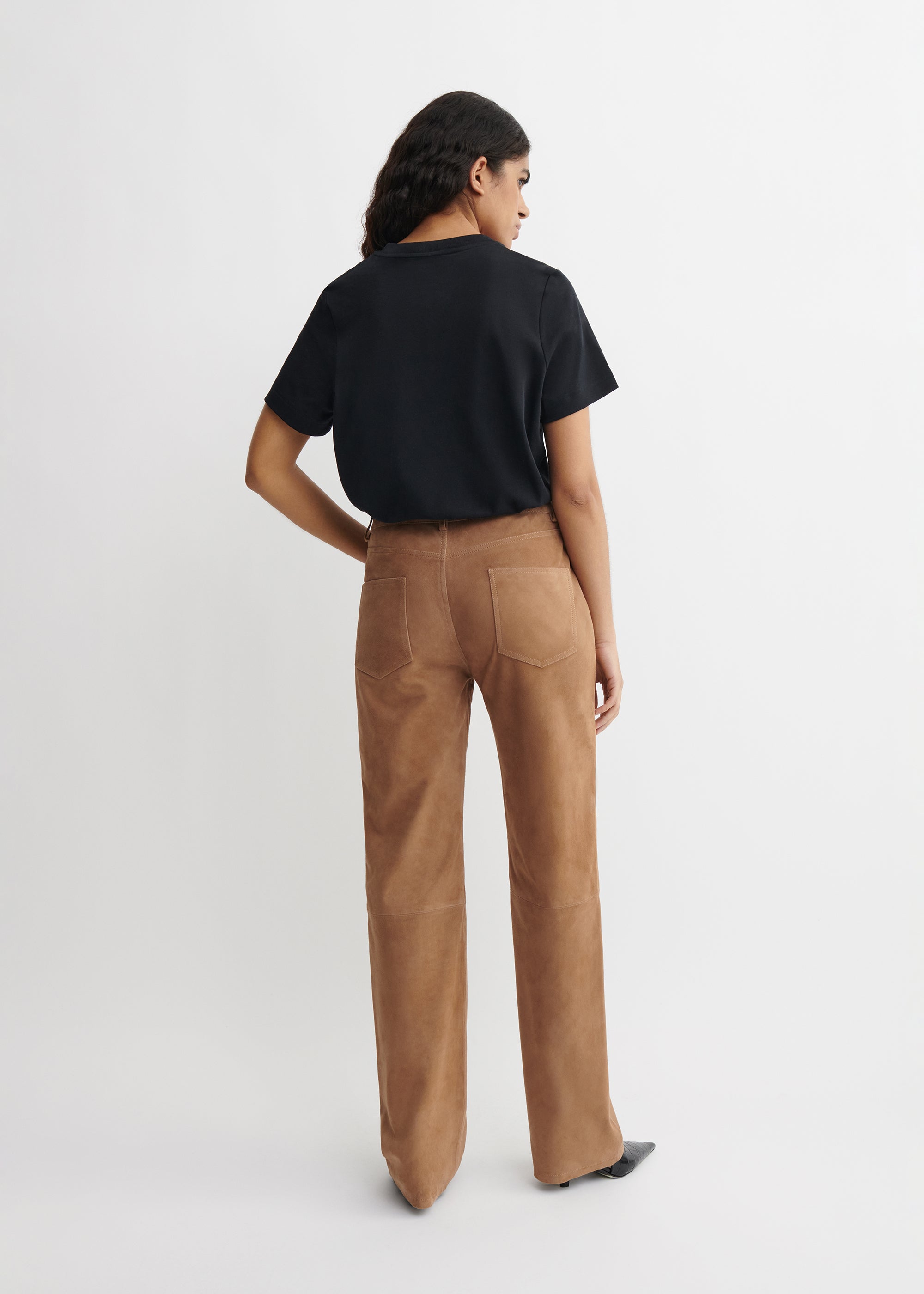 MICHELA | Suede Trousers