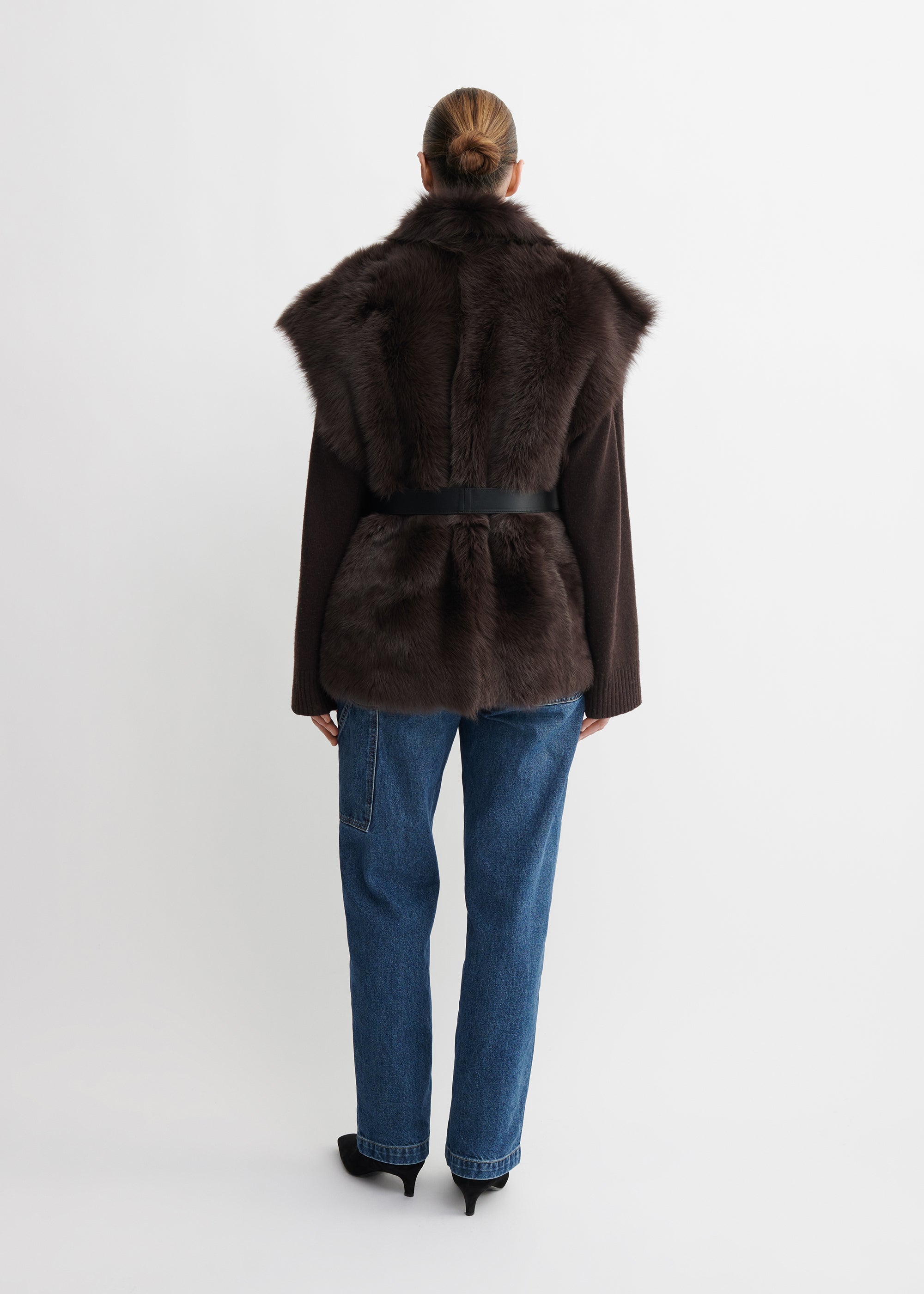 MARTA | Reversible Shearling Gilet