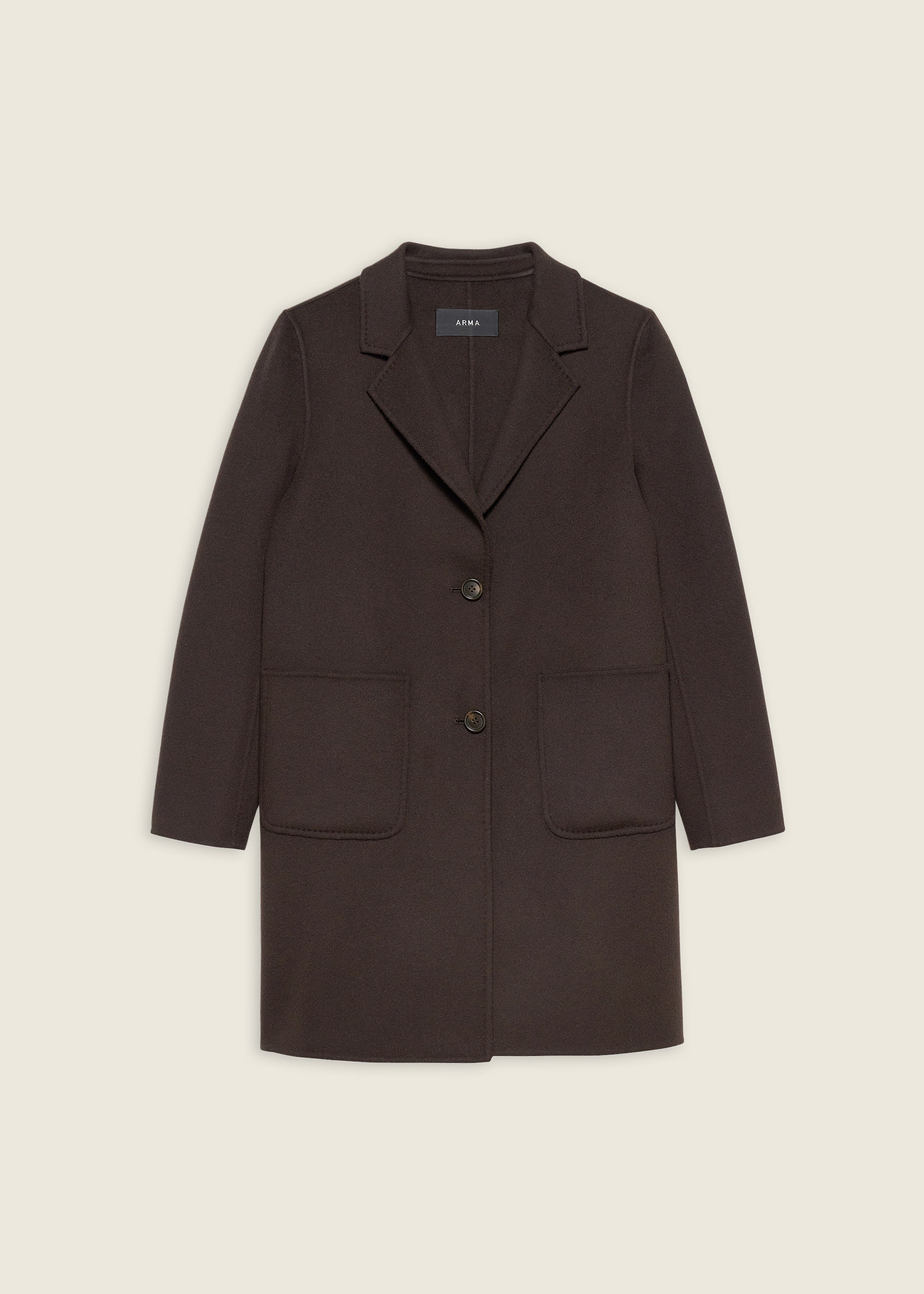 LUCERAM | Single-breasted Wool Coat