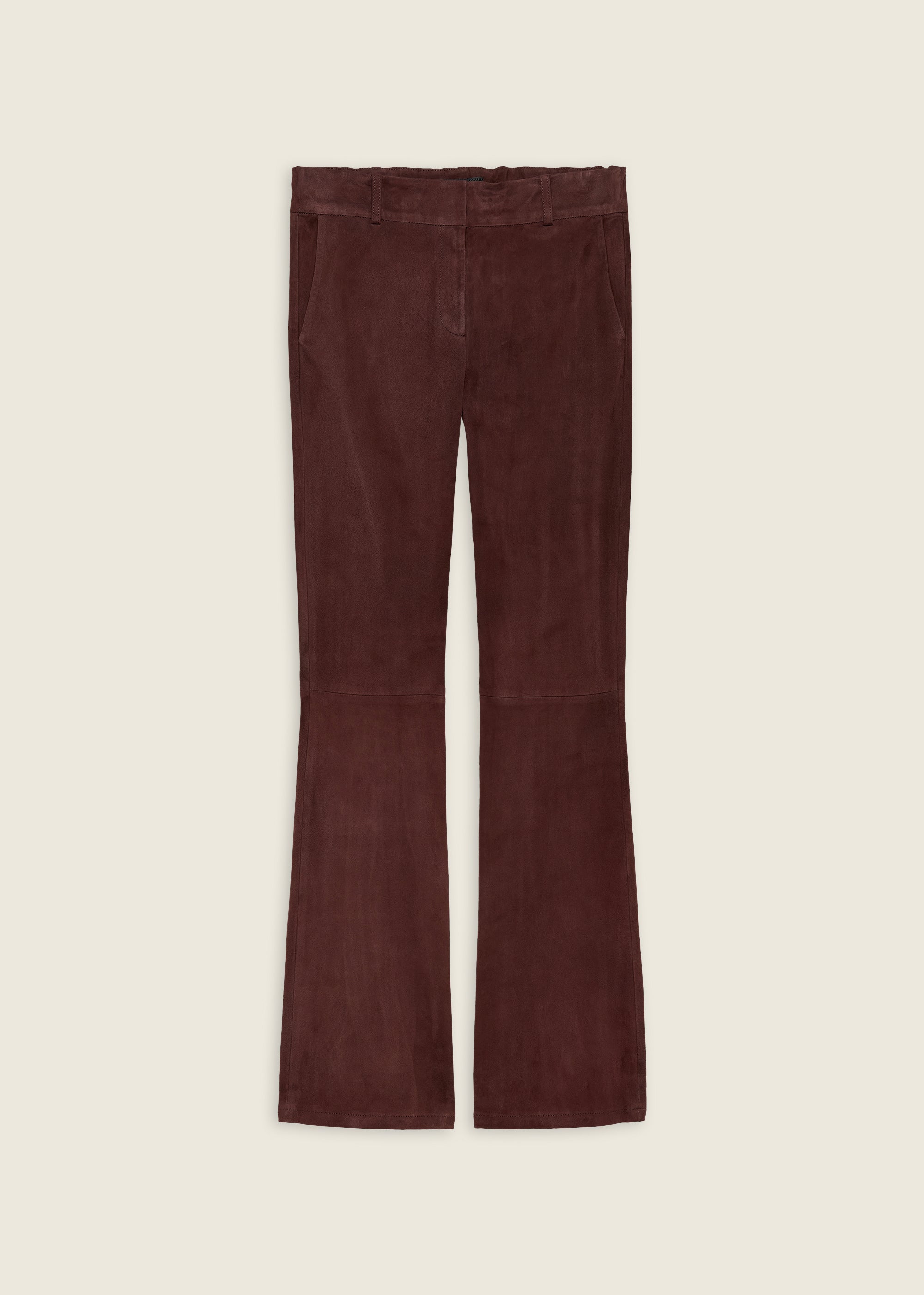 LUCIA | Stretch Suede Trousers