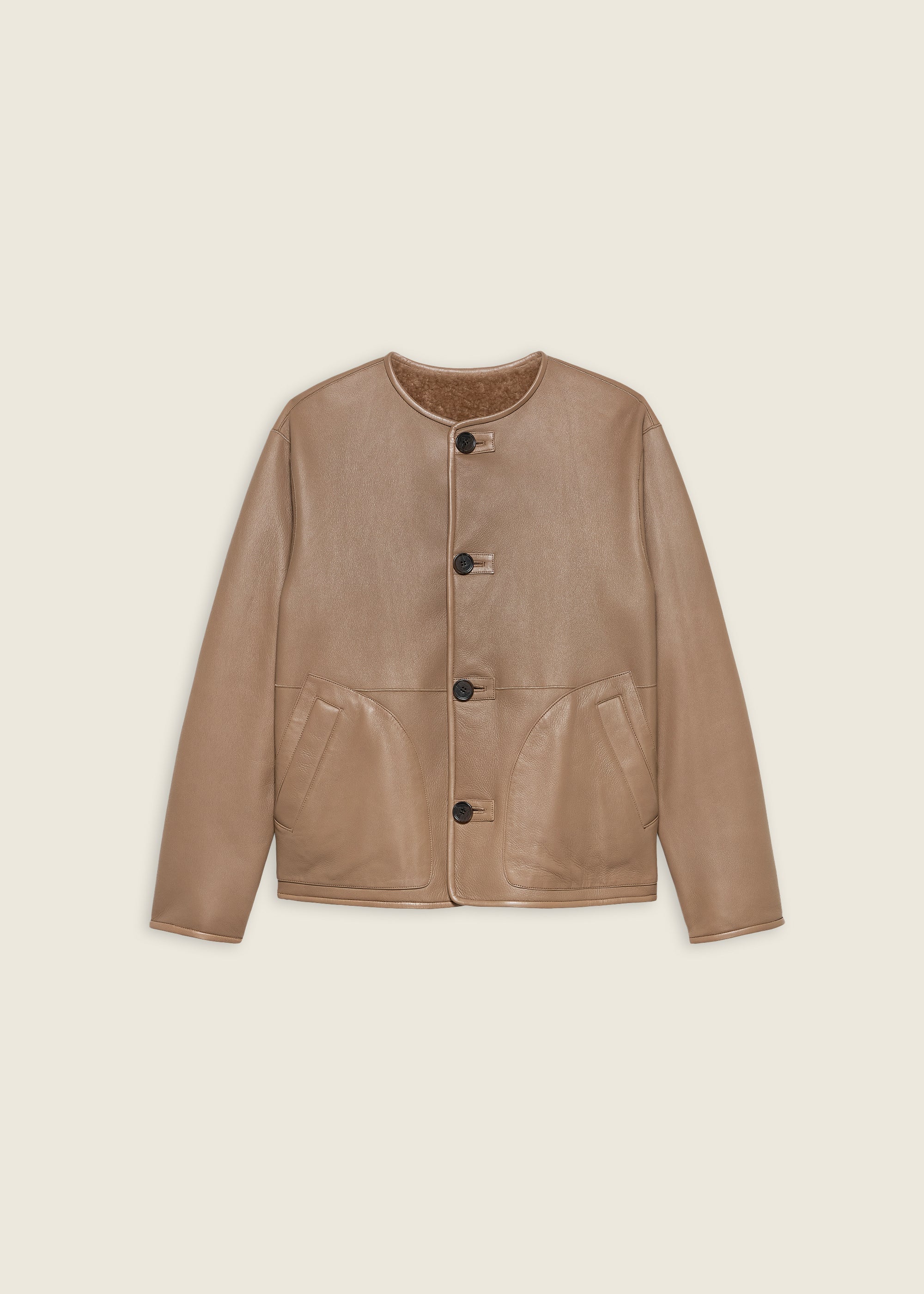 LUCINE | Wendbare Lammfelljacke