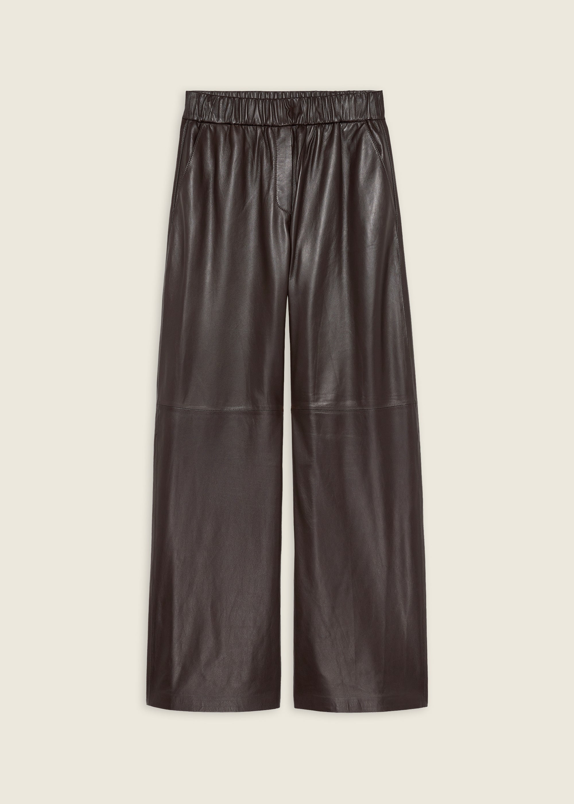 SOLIA | Leather Trousers